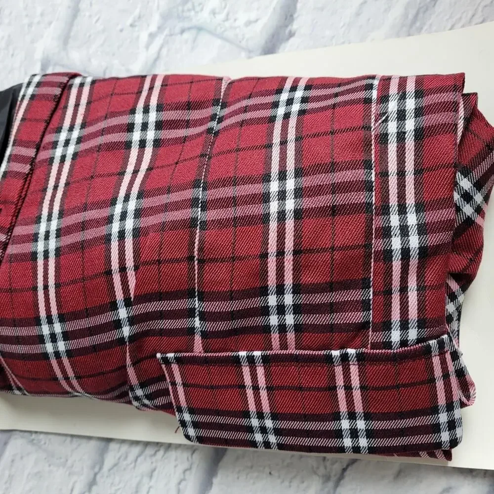 Spirit Halloween Med Nerd Costume Plaid Jacket Pocket Protector Bow Tie Glasses - Picture 5 of 11